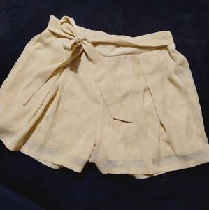 Bepop YELLOW 💛 glitter shorts